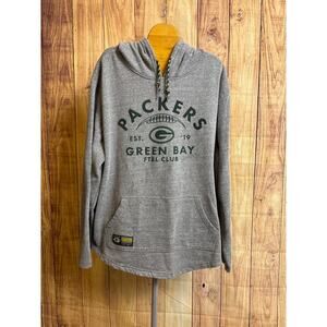 Green Bay Packers NFL Team Apparel Hoodie Women's Size XL